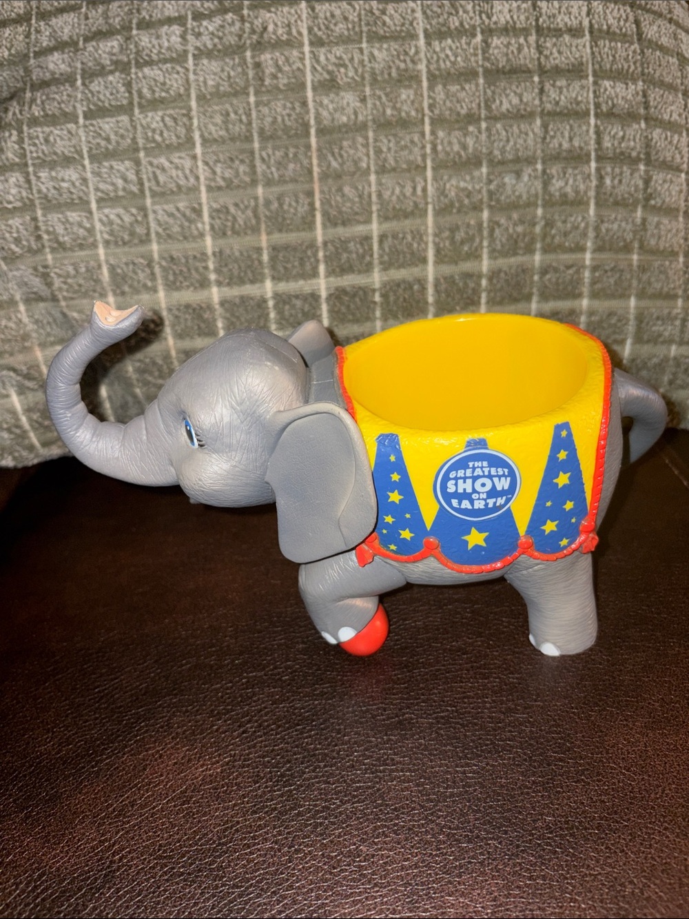 Gray Elephant Plastic Sovenir Cup - The Greatest Show on Earth